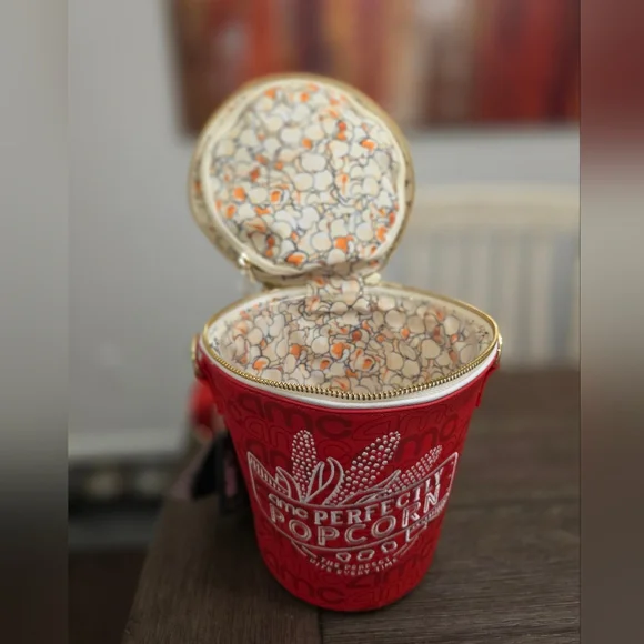 Loungefly AMC Perfectly Popcorn Crossbody Bag - Picture 7 of 8